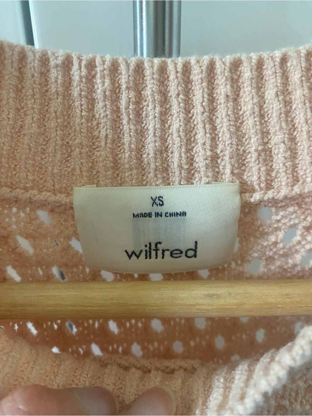 Wilfred sleeveless knit in Soft Peach - Picture 4 of 10